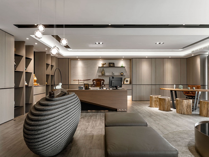 老板辦公室裝修三大要點(diǎn)，辦公室工作區(qū)域的照明設(shè)計(jì)應(yīng)注意哪些？